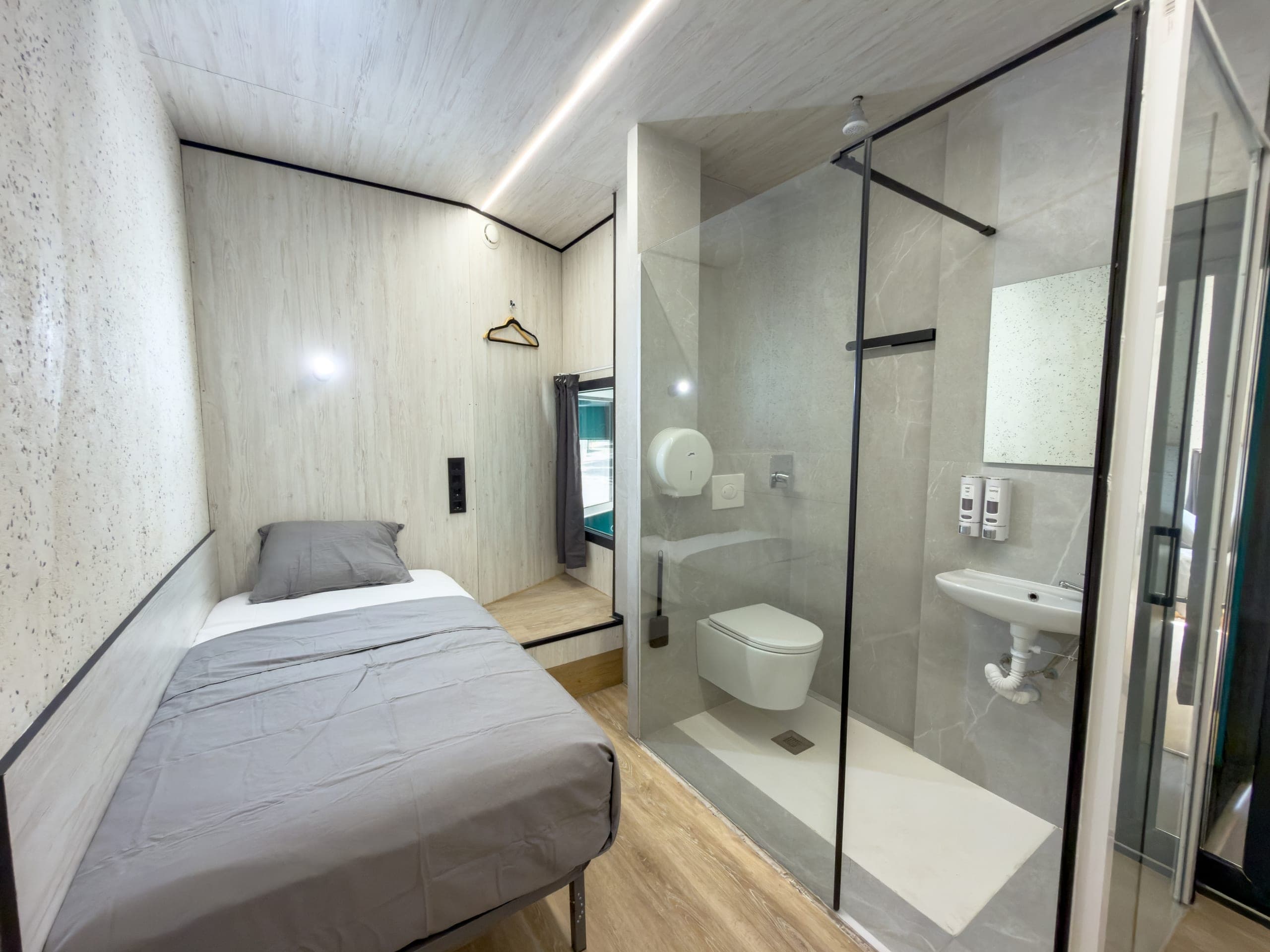 Фотография номера Одноместная «Эконом» · Свой санузел · 2 этаж в Almorada Cabins
