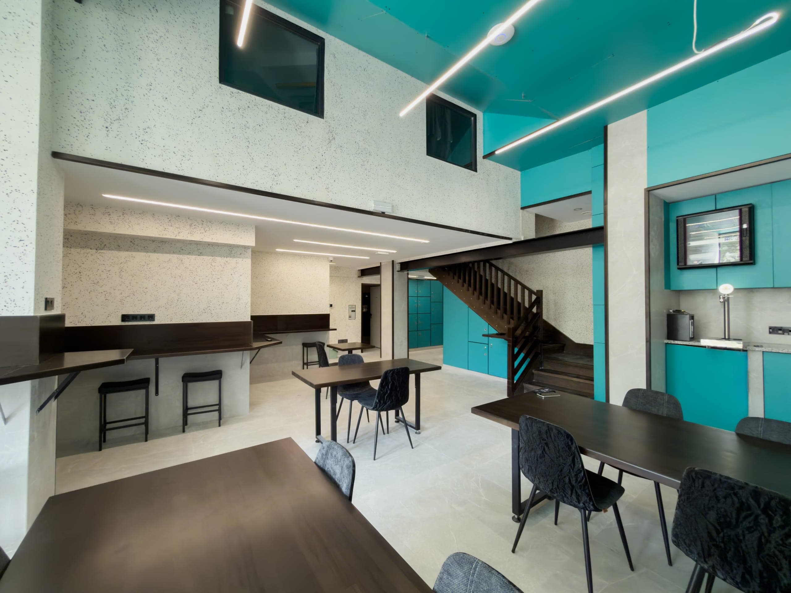Общая гостиная Almorada Cabins в Валенсии
