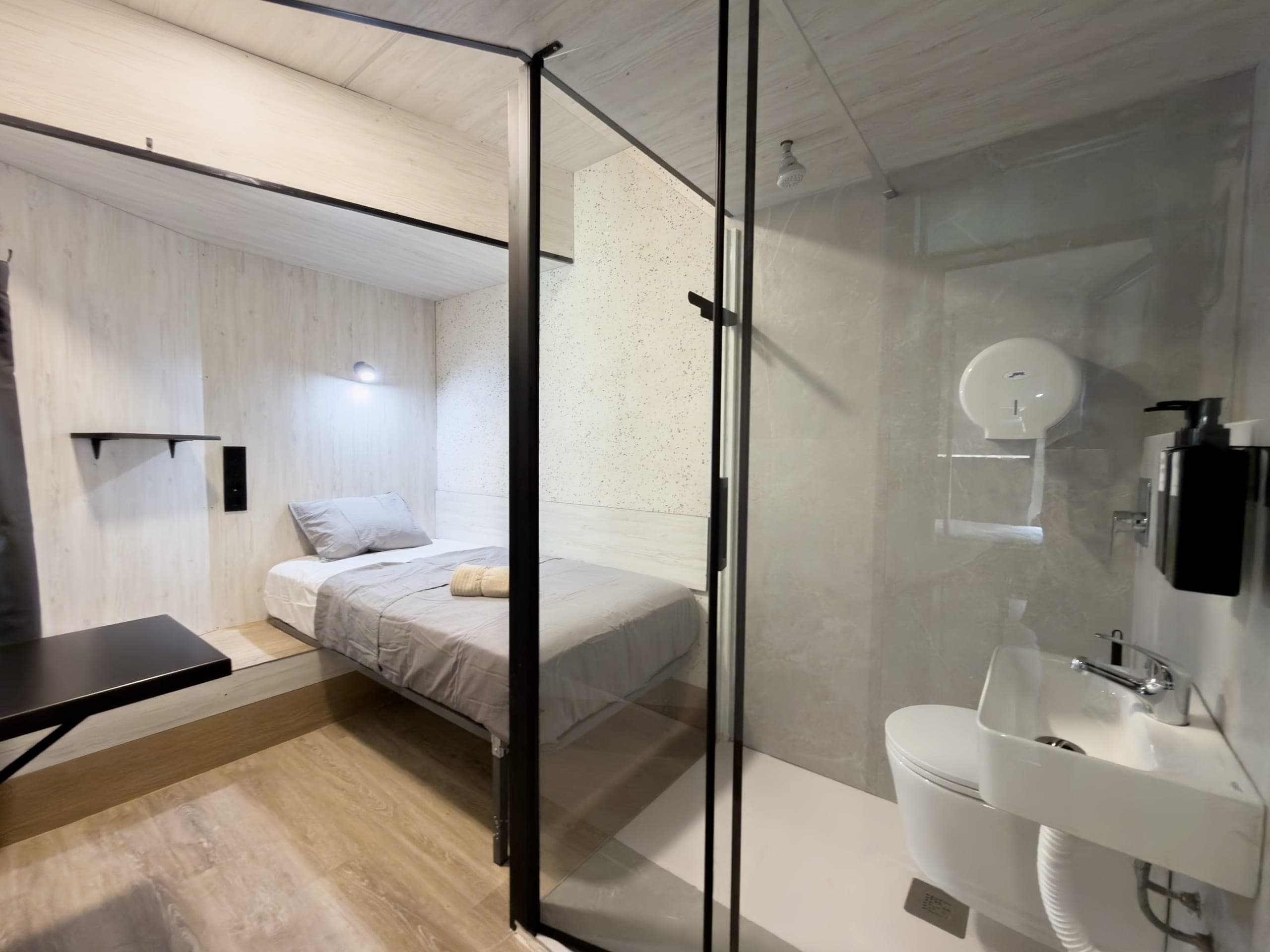 Фотография номера Одноместная «Эконом» · Свой санузел · 2 этаж в Almorada Cabins