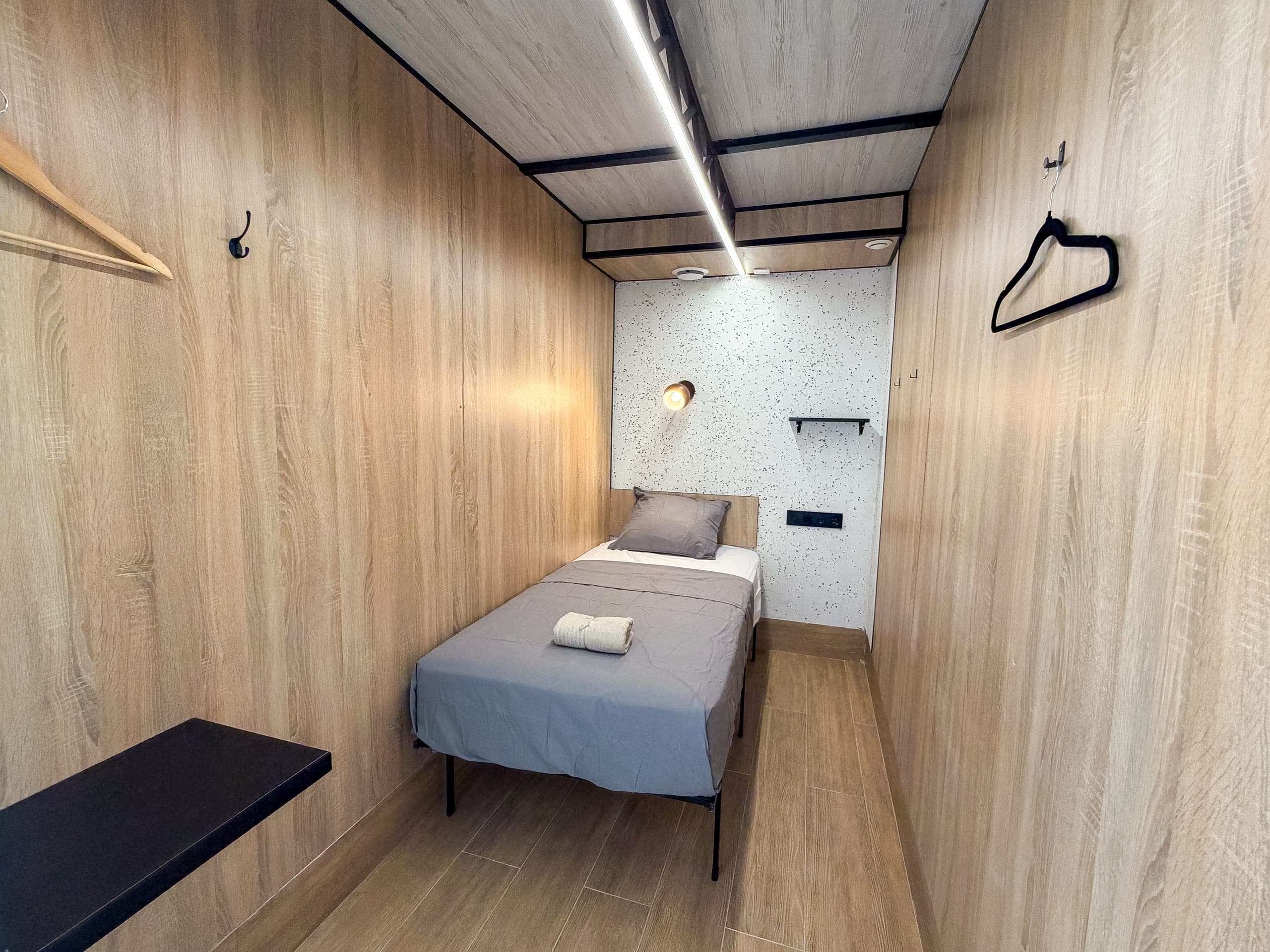 Фотография номера Одноместная с питомцем · Общий санузел · 1 этаж в Almorada Cabins