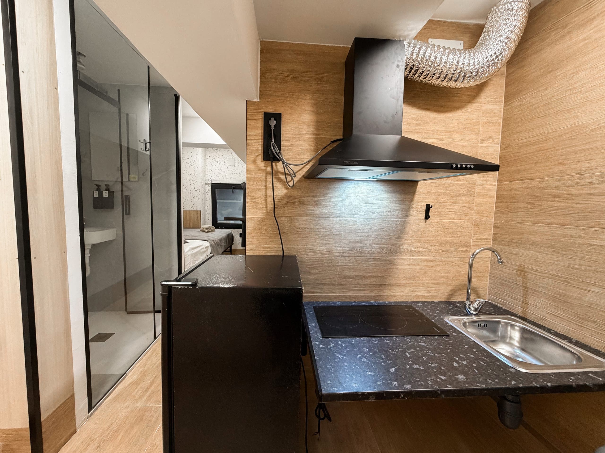 Фотография номера Одноместная с кухней · Свой санузел · 2 этаж в Almorada Cabins