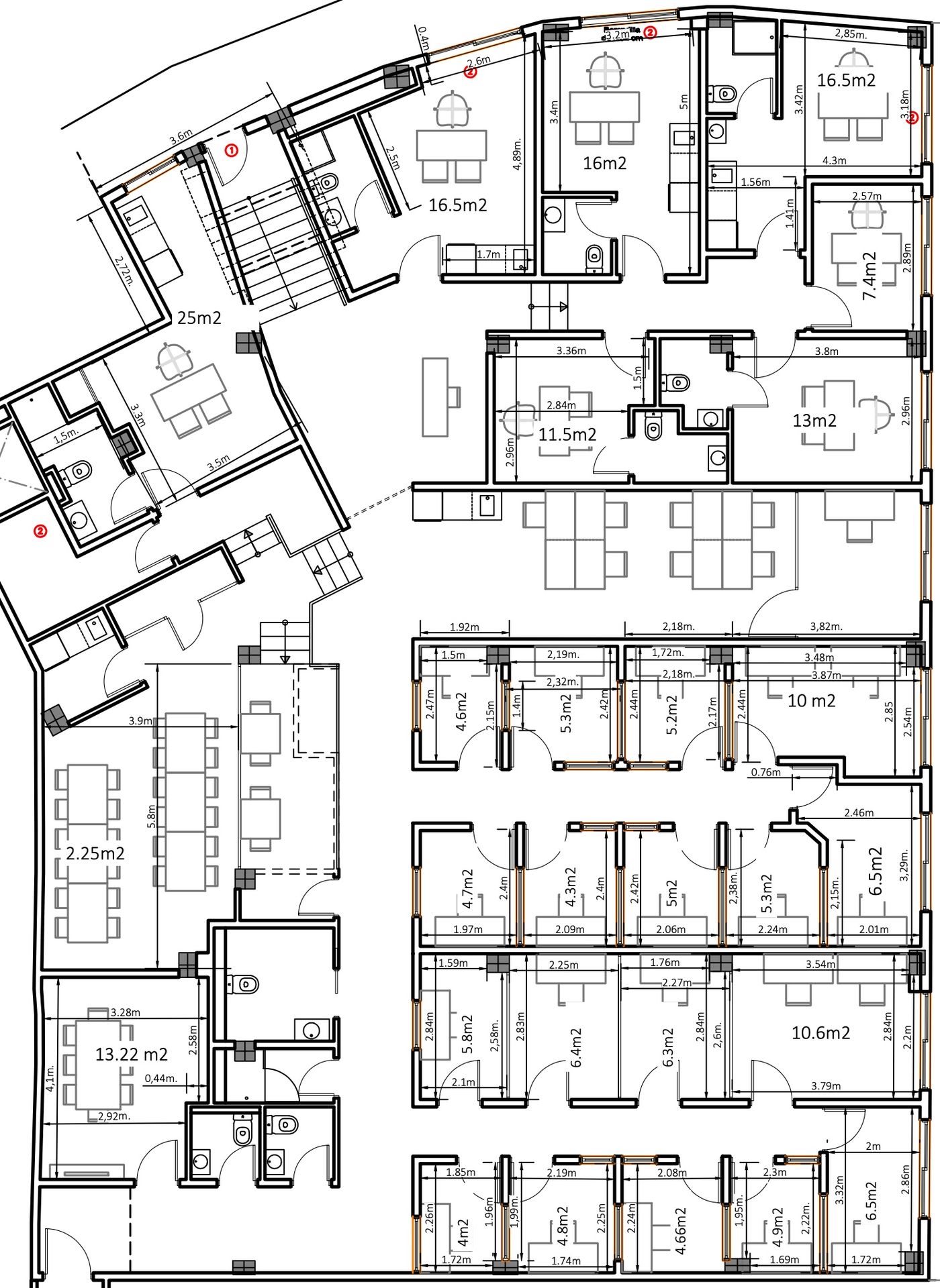 Floor plan of Cowork Altea