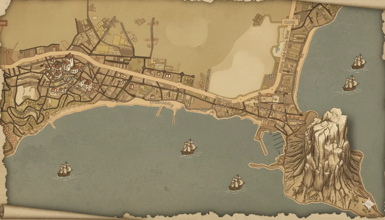 Map style image for Almorada Rosal